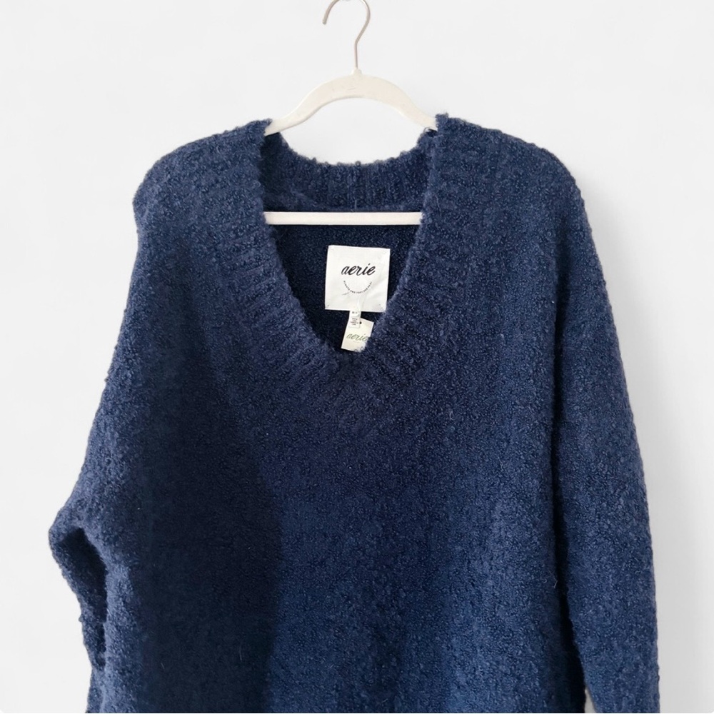AERIE TEDDY BOUCLE SWEATER NWT